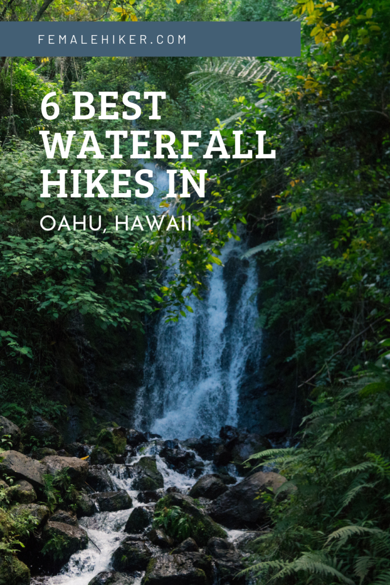 waterfall hike oahu
